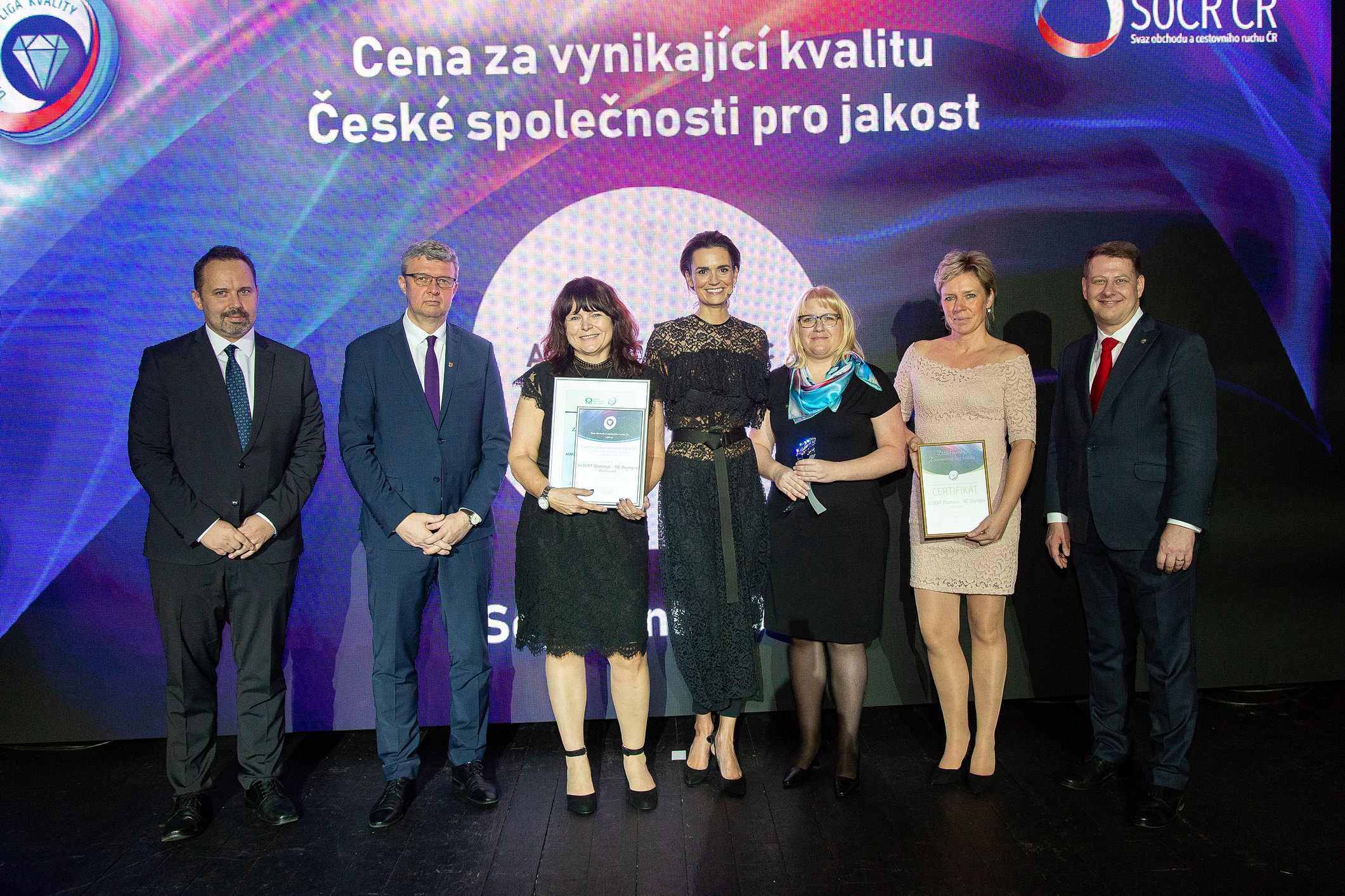 12-2019_Diamond Quality League award for Albert in the Czec republic